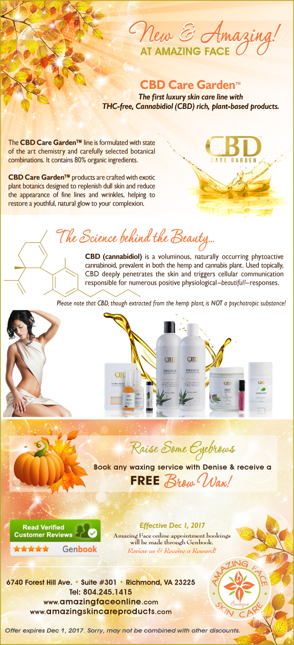 Amazing Face Skin Care Boutique Professional Facials, Waxing, Skin